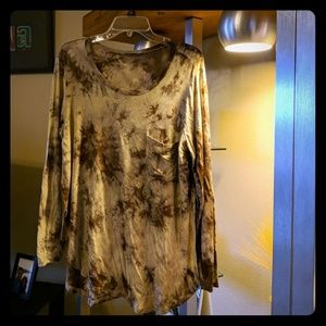 Earthbound Trading Co Nursing Long Sleeve Shirt